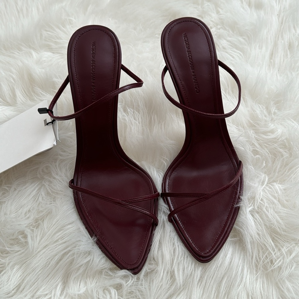 Victoria Beckham X Mango Collaboration Inclined heels size 9
